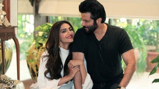 Sonam Kapoor Ahuja and Anil Kapoor
